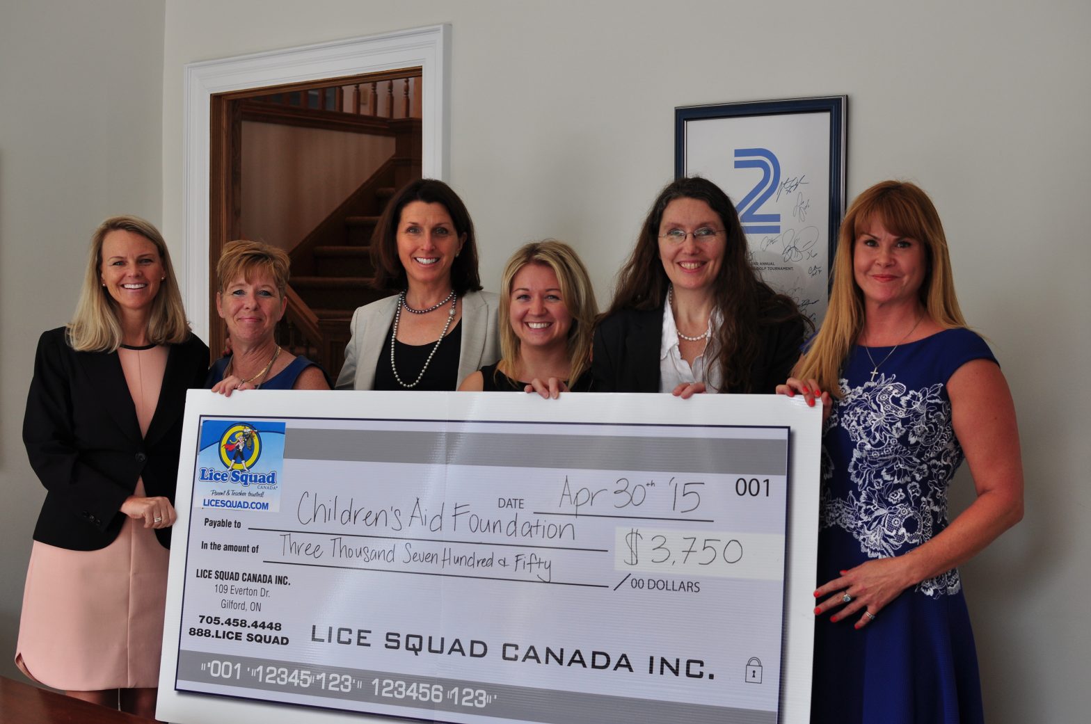 Lice Squad Donation Event